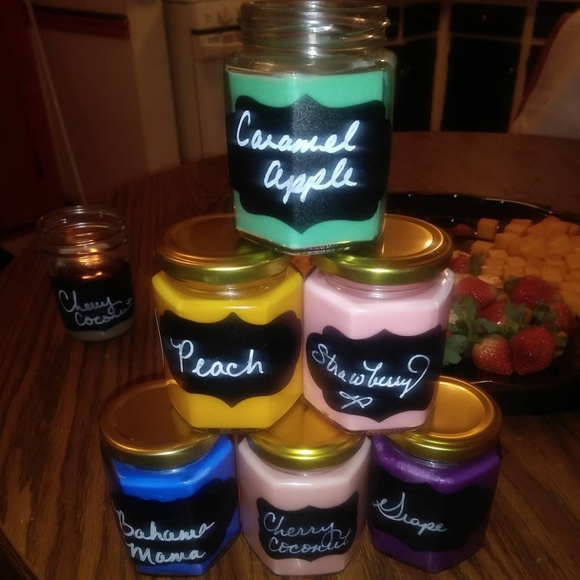JoyRenees Candles Other - COPY - Variety of scented soy candles